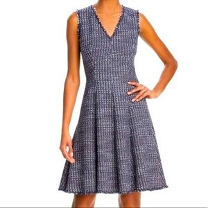 NWT Rebecca Taylor Multicolor Tweed Dress (10)